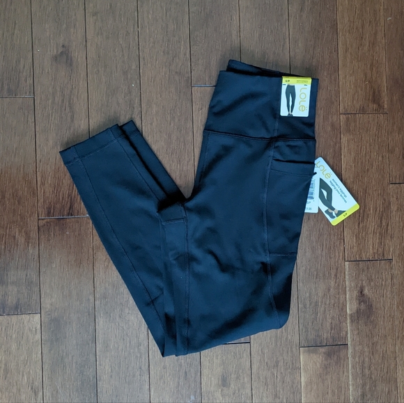 NWT Black Lole Legging with Pockets 7/8 Length Size S - Picture 7 of 8